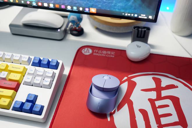 雷柏Ralemo Air1鼠标 当实用外设邂逅艺术美学，重塑办公桌风景线